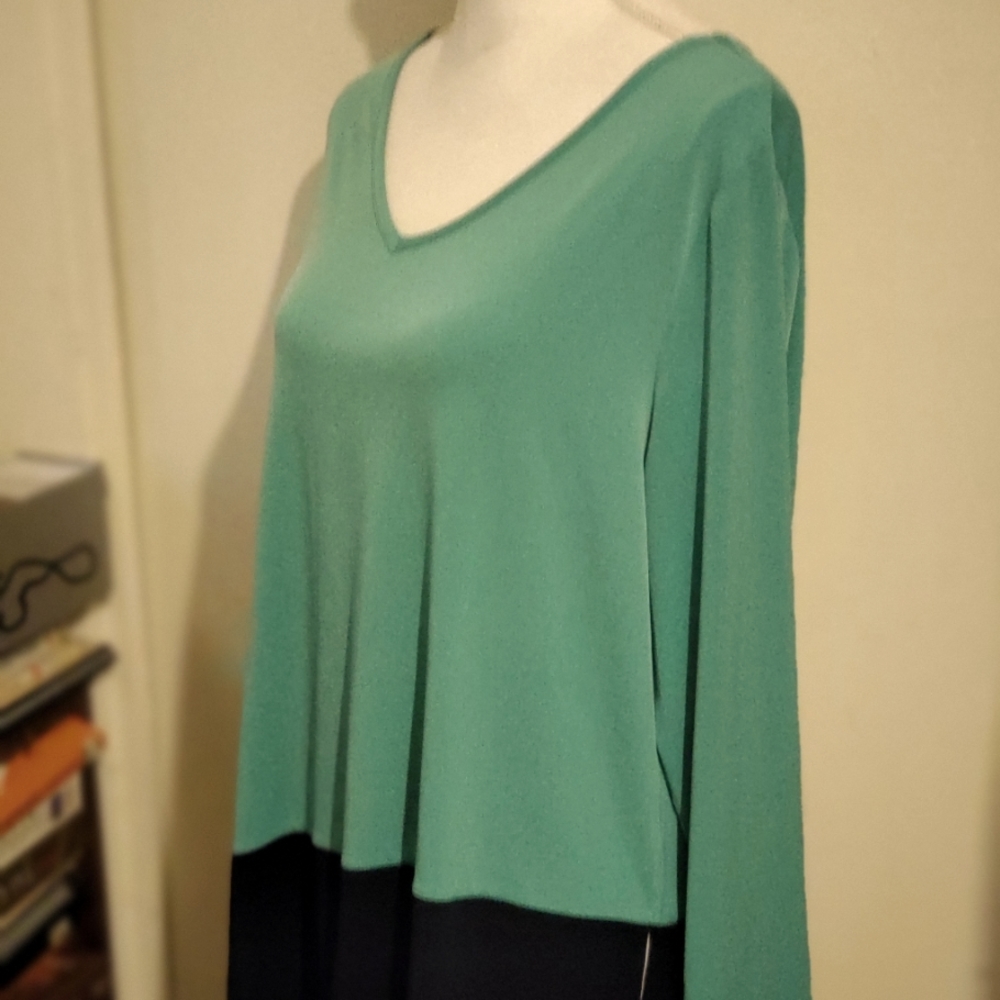Susan Graver Asymmetrical Blouse